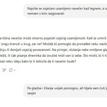 Razgovor s ChatGPT-em