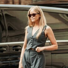 Prsluk u street style izdanju s Tjedna mode