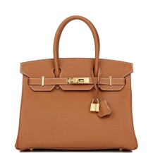 Smeđa Birkin torba