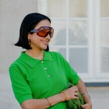Vibrantne zelene nijanse u street style izdanju s Tjedna mode - 2