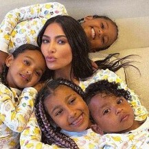Kim Kardashian s djecom