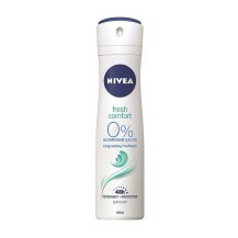 Nivea Fresh Comfort spray, 3,80 eura