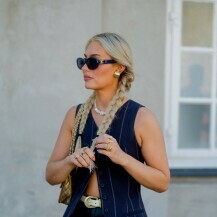Kratke hlačice u street style izdanjima s Tjedana mode - 3