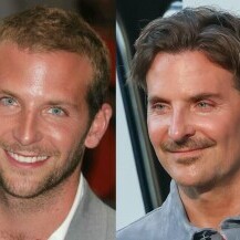 Bradley Cooper 2005. i 2025. godine