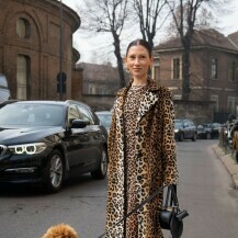 Životinjski uzorak u street style izdanju s Tjedna mode - 4