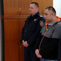 Nenad Šajnović na izricanju presude za napad na ekipu Provjerenog (Foto: Dnevnik.hr)