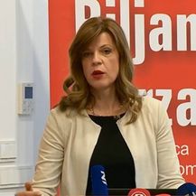 Konferencija za medije Biljane Borzan (Foto: dnevnik.hr)