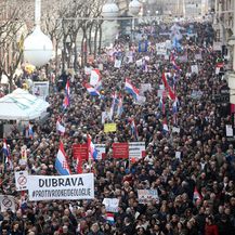 Prosvjed protiv Istanbulske konvencije (Foto: Pixell)
