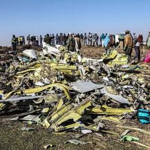 Srušeni avion u Etiopiji (Foto: AFP)