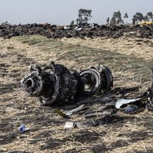 Mjesto pada aviona marke Boeing u Etiopiji (Foto: AFP)