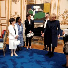 Francuska prva dama s dobitnicama nagrade