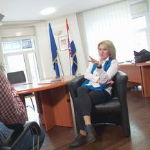 Kristian Došen i Nataša Novaković, predsjednica Povjerenstva za odlučivanje o sukobu interesa (Foto: Dnevnik.hr)