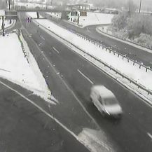 Snijeg na autocesti A6, ilustracija (Foto: screensot/HAK)