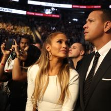 Jennifer Lopez i Alex Rodriguez (Foto: AFP)