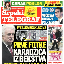 Naslovnica Telegrama za 21.3.2019. (Foto: Screenshot)