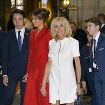 Melania Trump i Brigitte Macron