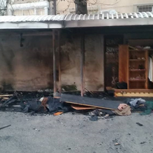 Zgarište na mjestu na kojem je nekada bio Otvoreni ormar (Foto: Screenshot/Otvoreni ormar)