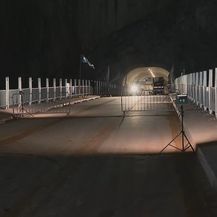 Svečanost spajanja mosta Cetina