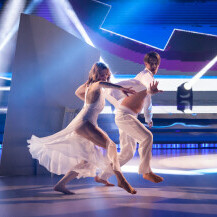 Glumica Daria Lorenci Flatz natječe se u showu 'Ples sa zvijezdama' sa svojim plesnim mentorom Ivanom Jarnecom - 3