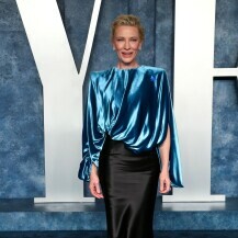 Cate Blanchett na zabavi magazina Vanity Fair 2023. godine nakon Oscara