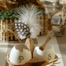 Ideje za uskrsne dekoracije s ljuskom jajeta - 7