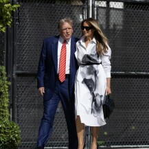Melania Trump u haljini modne kuće Alexander McQueen - 2