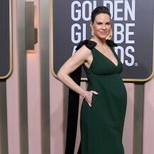 Trudna Hillary Swank u siječnju 2023. godine