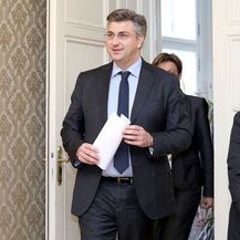 Andrej Plenković i Sunčana Glavak (Foto: Pixell)