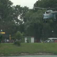 Helikopter na Jarunu (Foto: Dnevnik.hr)