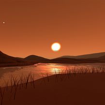 Ilustracija planeta Kepler-186f (Foto: NASA)