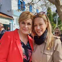 Predsjednica Kolinda Grabar-Kitarović i Ivana Nanut (Foto: IN Magazin)