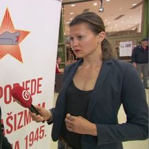 Antifašistički borac Nadir Dedić i Barbara Golja (Foto: Dnevnik.hr)