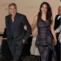 Amal Clooney otišla je na večeru sa suprugom Georgeom