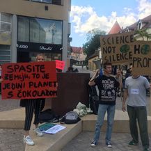Prosvjed za klimu (Foto: Dnevnik.hr)