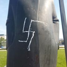 Išaran spomenik Većeslava Holjevca (Foto: Antifašistički vjesnik) - 3