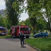 Požar na Volovčici u Zagrebu - 1