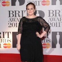 Adele na dodjeli nagrada Brit Awards 2011. godine