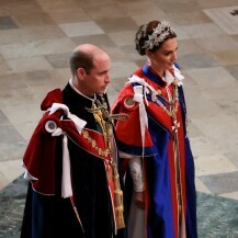 Princ i princeza od Walesa na krunidbi