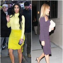 Kim Kardashian i Rosie Huntington-Whiteley u