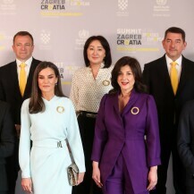 Kraljica Letizia u Zagrebu na samitu