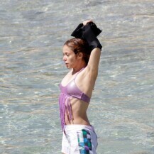 Shakira gornji dio bikinija katkad kombinira s kupaćim gaćicama
