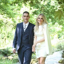 Jelena Veljača udala se za Vitu Turšića u kratkoj haljini modne kuće Alexander McQueen