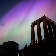 Aurora Borealis iznad Velike Britanije