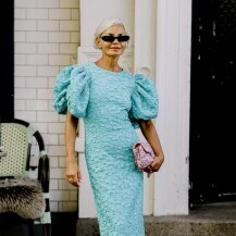 Slavna influenserica Grece Ghanem u haljini brenda Rotate na Tjednu mode u Kopenhagenu