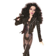Barbika kao Cher u kostimu iz spota 'If I Coul Turn Back Time'