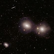 Nove slike europskog teleskopa Euklid,skupina galaksija Dorado