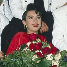 Emilija Kokić 1989. nakon pobjede na Eurosongu