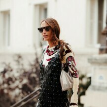 Pulover i haljina u street style izdanju s Tjedna mode