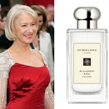 Helen Mirren voli parfem Blackberry & Bay brenda Jo Malone