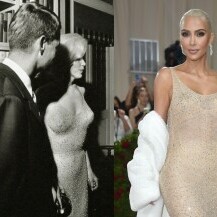 Marilyn Monroe 1962. u haljini Jeana Louisa i Kim Kardashian 2022. godine
